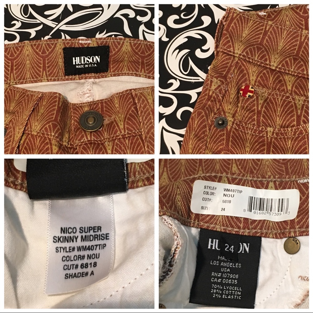 Sold-Hudson super skinny jean legging - Picture 7 of 8