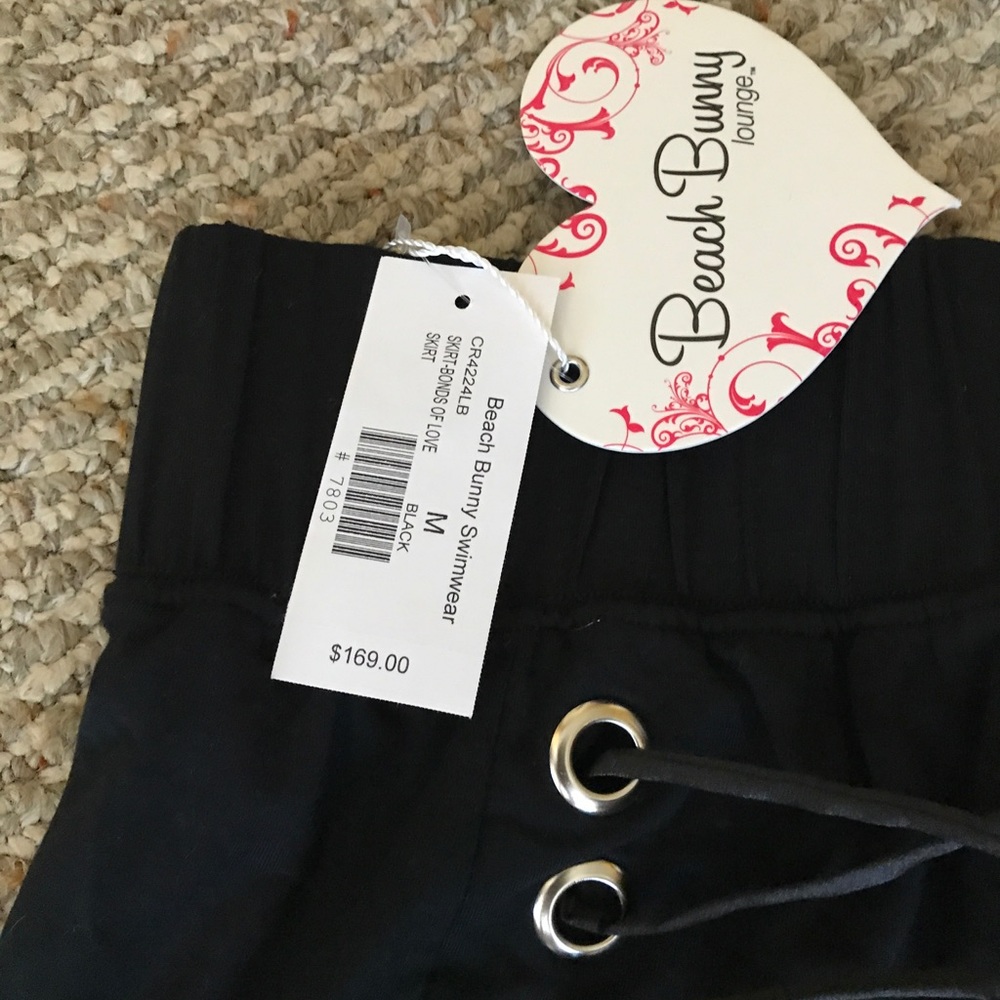 NWT BEACH BUNNY SWIMWEAR, SKIRT, COVER UP