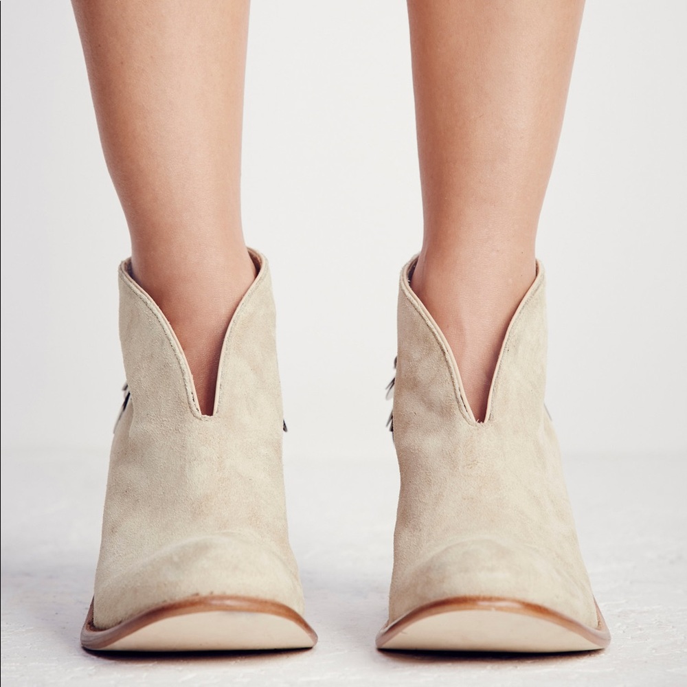 Chrome Western Ankle Boots - Picture 4 of 7