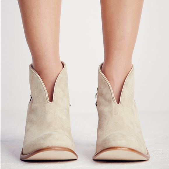 Chrome Western Ankle Boots - Picture 4 of 7