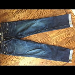 AG denim size 27 stilt rolled Jean