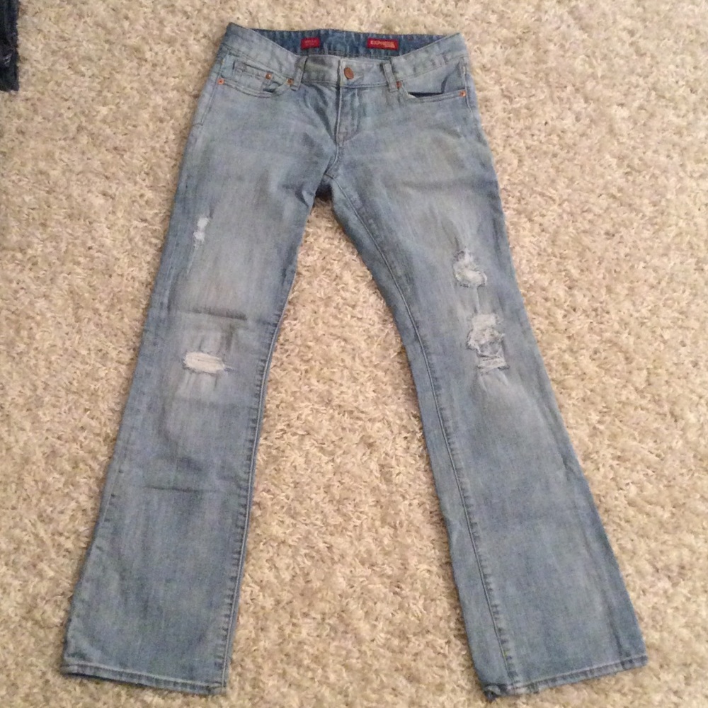 Express Stella boot cut jeans