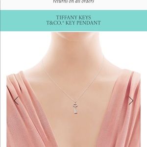 Tiffany & Co Key Necklace