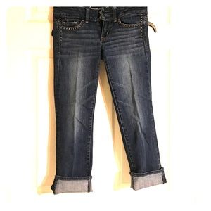 American Eagle capris with studs