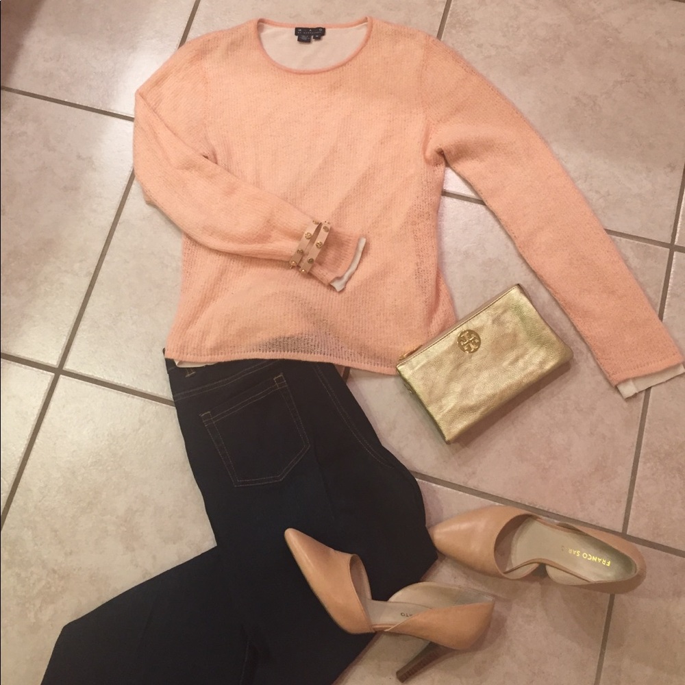 MAG by Magaschoni double layer Cashmere Sweater