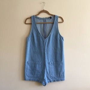 Forever 21 Denim Romper. Forever 21 Denim Romper.