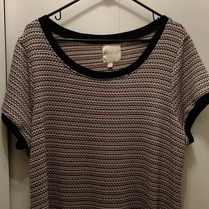 Modcloth Striped Sweater Dress 2X