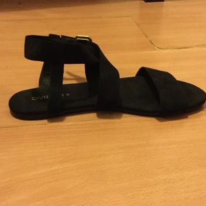 Suede sandals Suede sandals