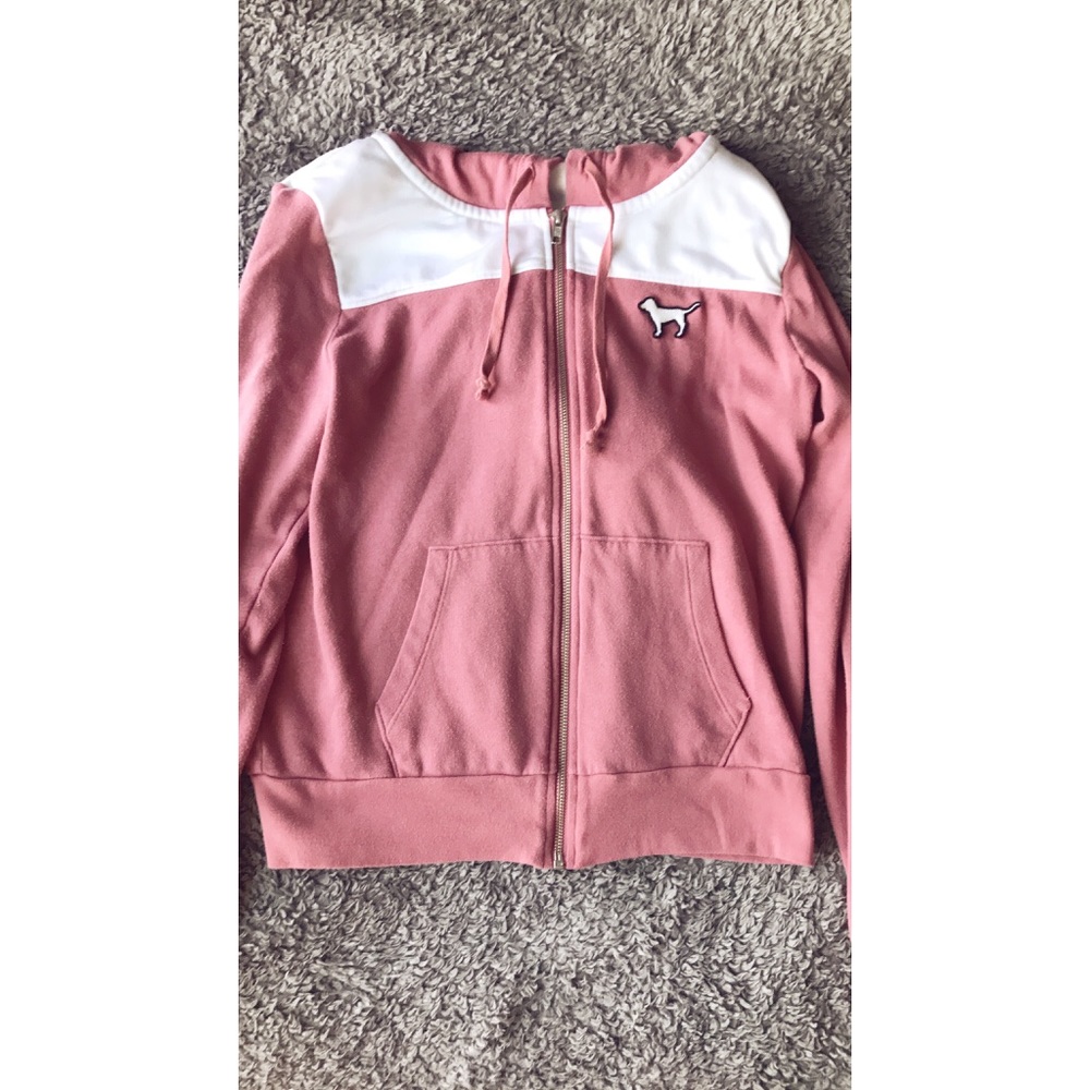 Pink/VS Floral Sweatshirt ♡