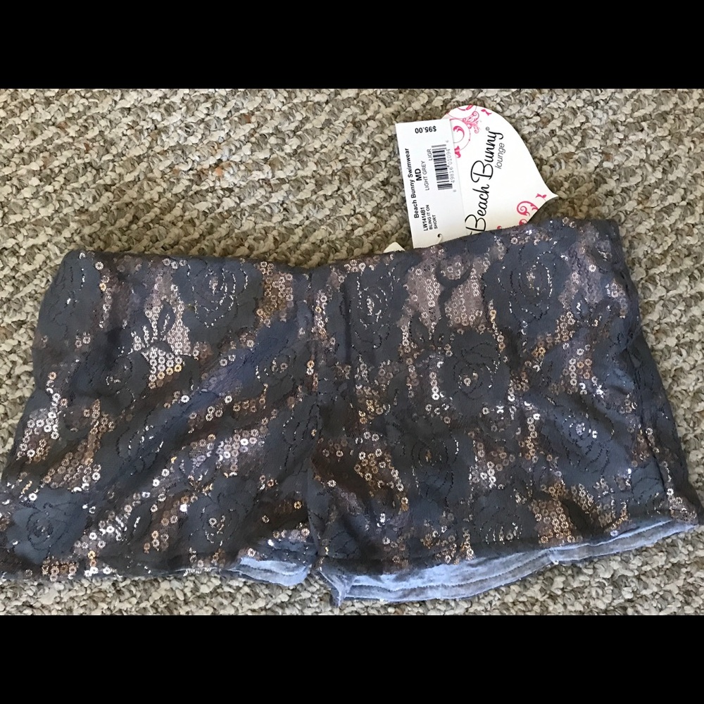 NWT BEACH BUNNY SWIM SHORTS