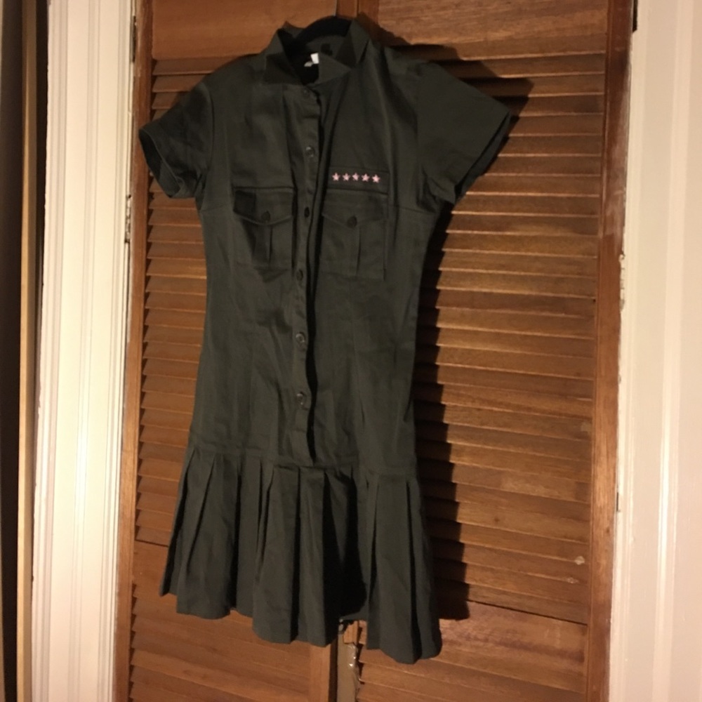 Adeline clothing military dress