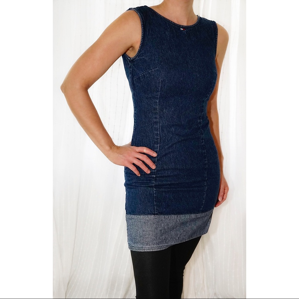 Denim dress