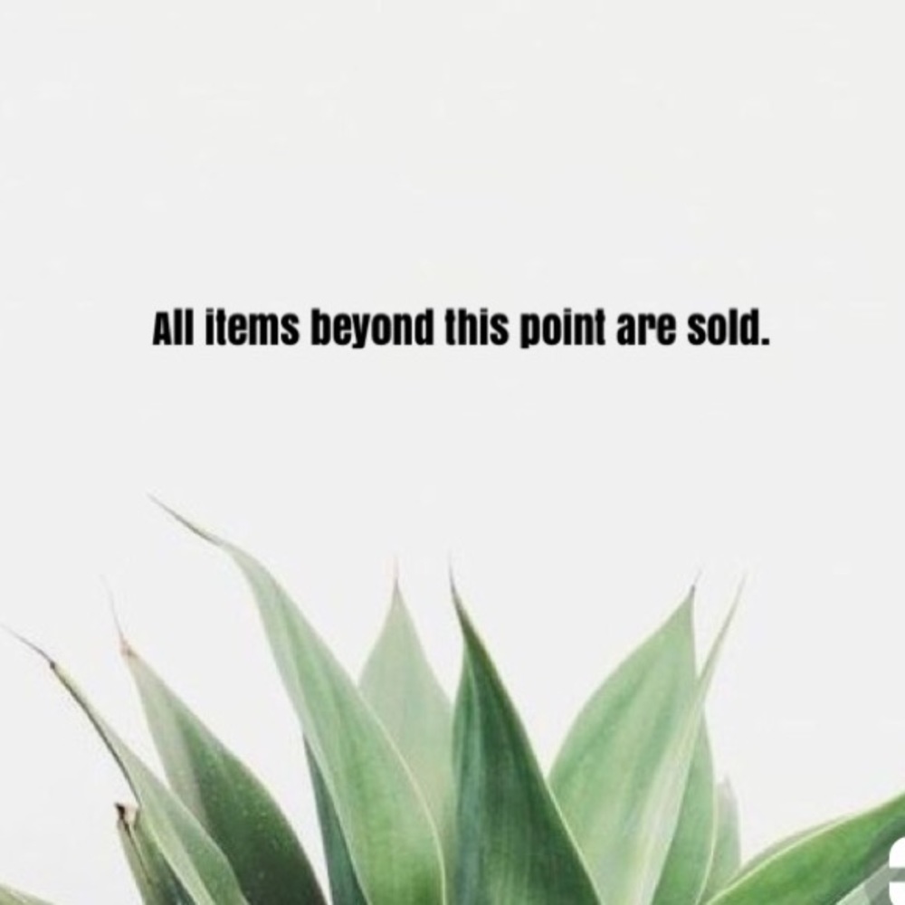 No more items beyond this point