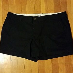 Navy blue shorts