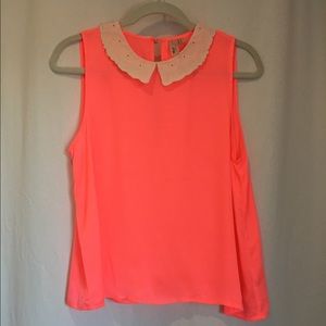 Coral Blouse