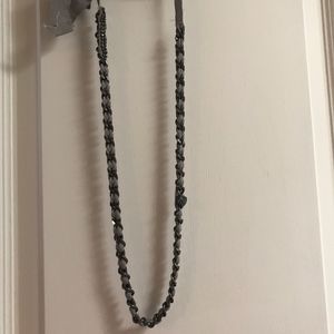 NWT Juicy Couture long interwoven chainlink w box