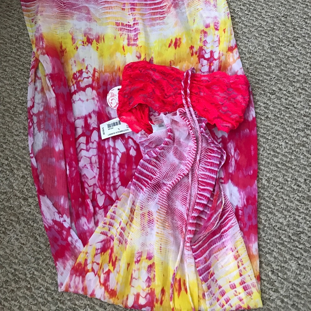 NWT BEACH BUNNY SWIMWEAR, COVER UP