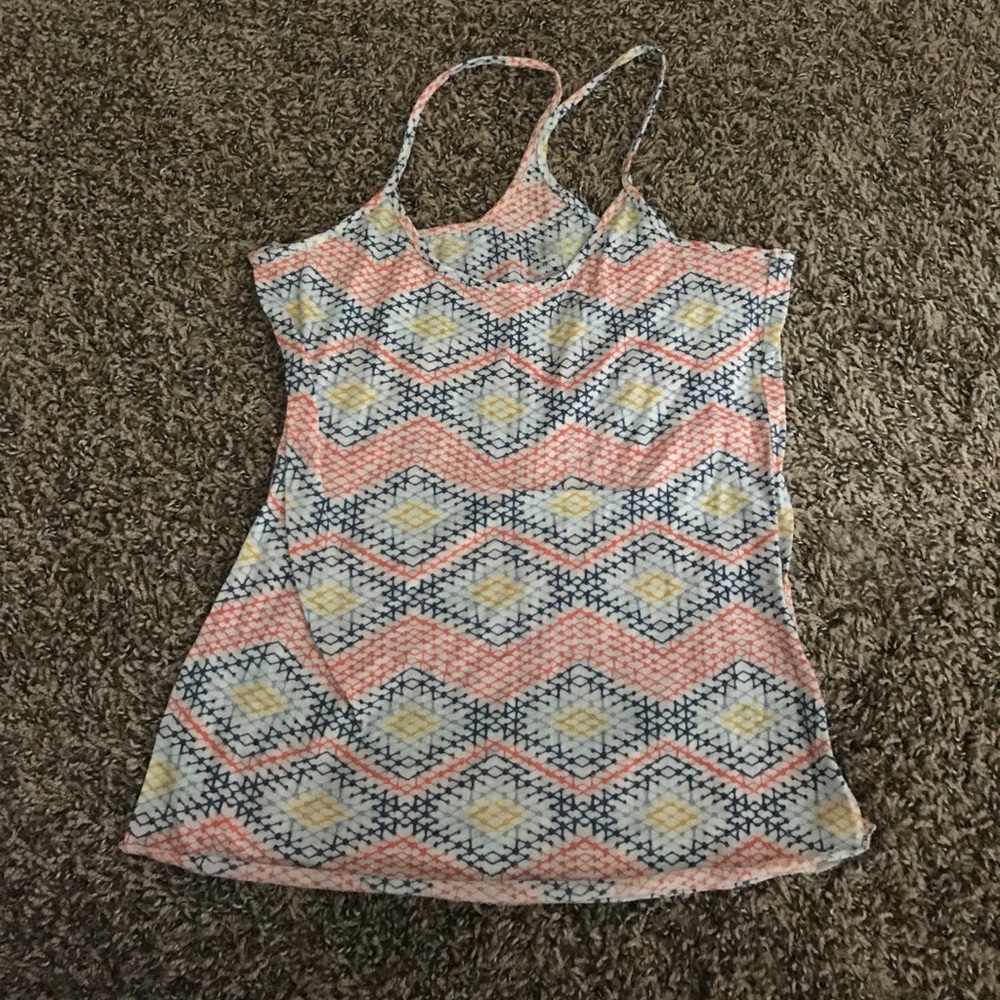 urban outfitters lightweight print tank