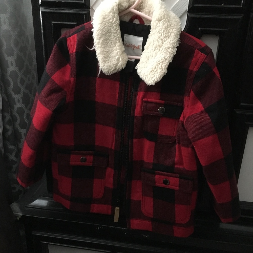 3t buffalo plaid light flannel