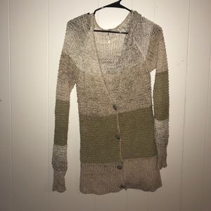Free People Button Up Cardigan
