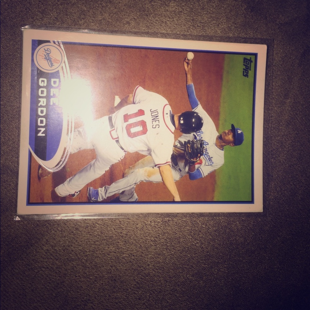 Dee Gordon 2011 dodgers card