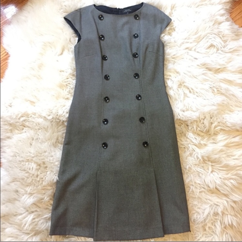 Tahari Button Dress