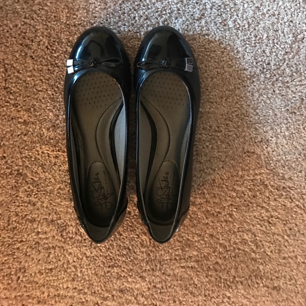 Lifestride Formal Black Ballerinas