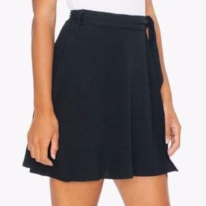 American Apparel Crepe Wrap Skirt