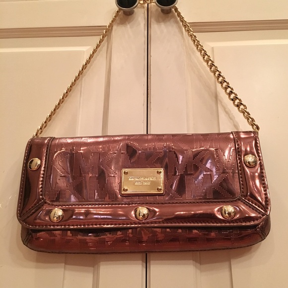 Michael Kors Handbags - Michael Kors Metallic Bronze Shoulder Bag