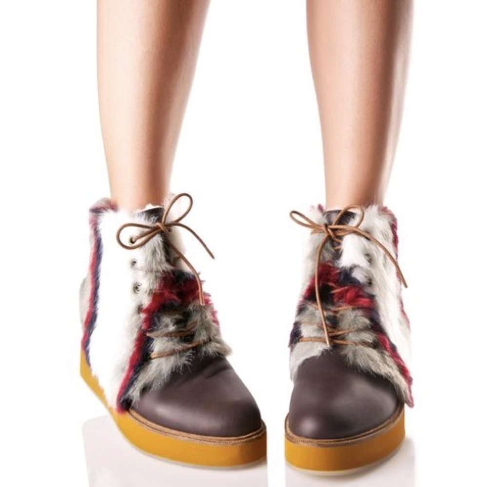 Australia Luxe Collective Bundaburg Faux-Fur Boots - Picture 4 of 8