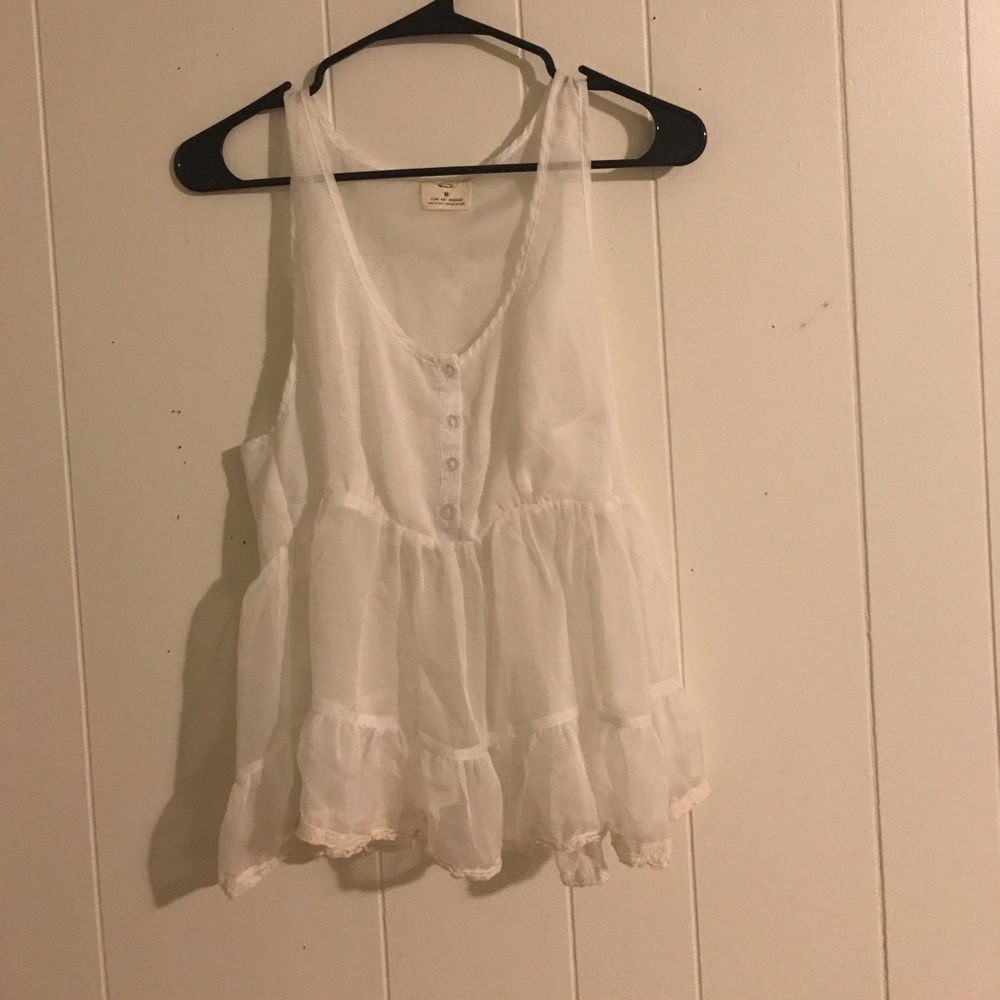 Flowy Sheer Urban Outfitters Top