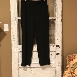 Talbots black dress slacks.Hollywood style size 12