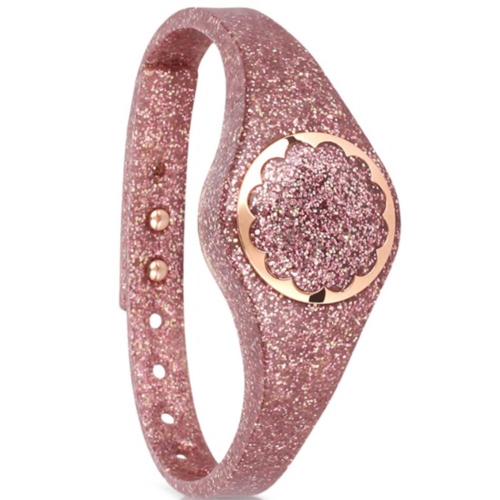 NIB Kate Spade Pink Glitter Activity Tracker