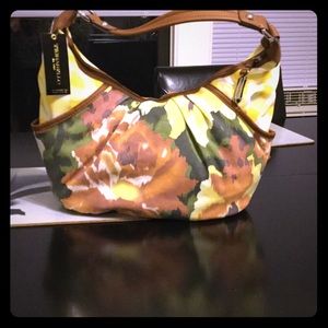 NEVER USED canvas shoulder bag