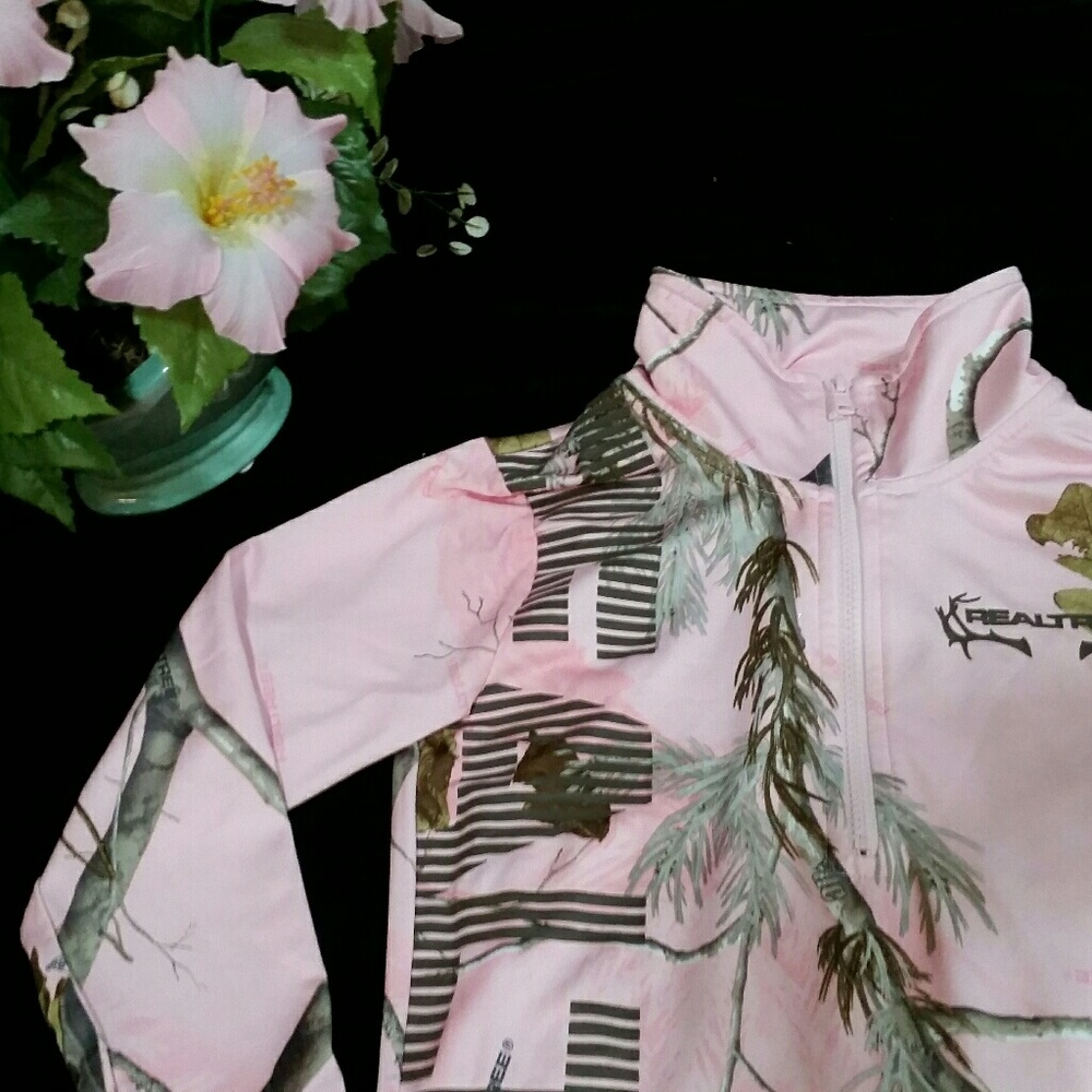 Realtree Pink Camo Long Sleeve Shirt