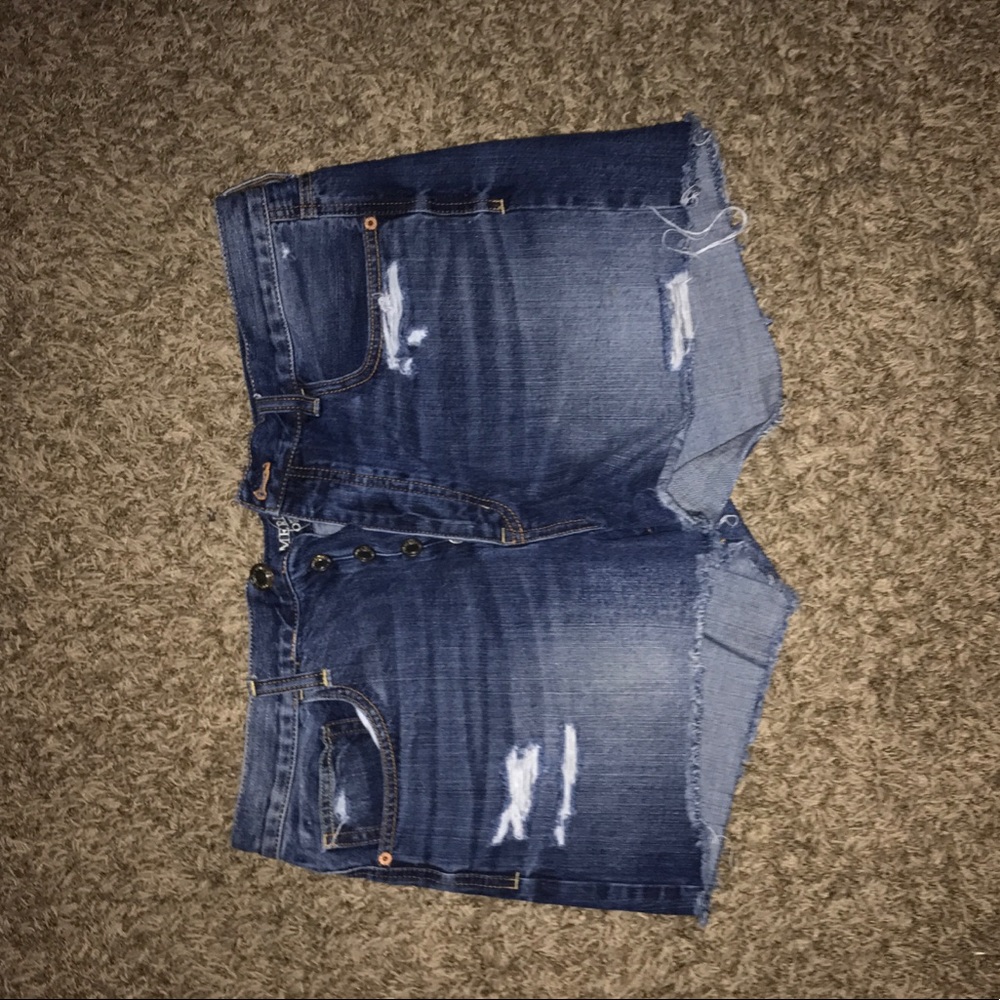 American Eagle High Waisted Denim Short NWOT