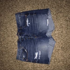 American Eagle High Waisted Denim Short NWOT