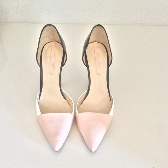 Zara Shoes - Zara tri-colored Pumps NWOT
