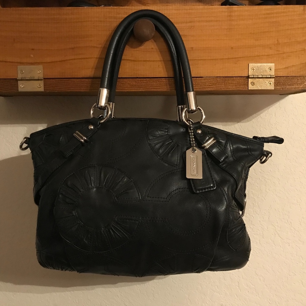 Beautiful Coach Madison Embellished Sofia