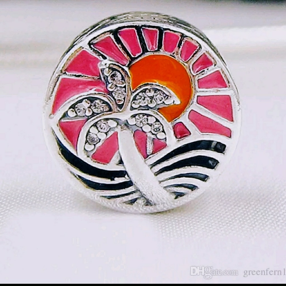 Pandora Tropical Sunset Mixed Enamels Charm