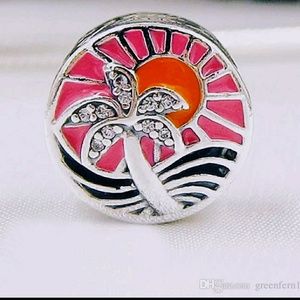 Pandora Tropical Sunset Mixed Enamels Charm