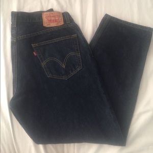 Levi's relaxed for dark denim