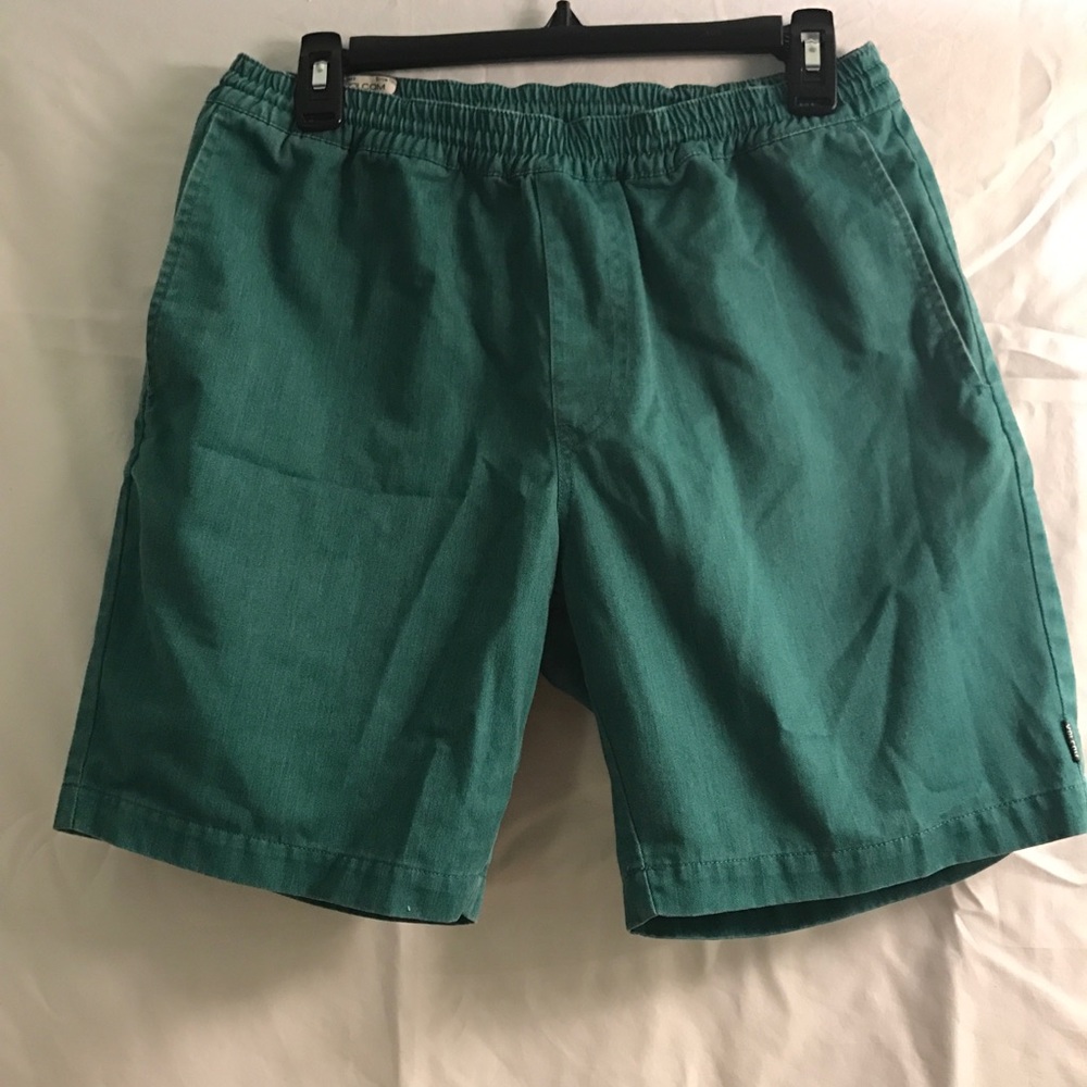 Men's Volcom shorts, turquoise