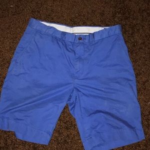 Blue polo dress shorts