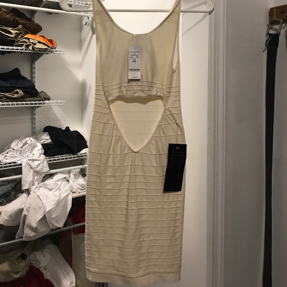 NWT BEBE BODYCON DRESS SMALL - Picture 2 of 4