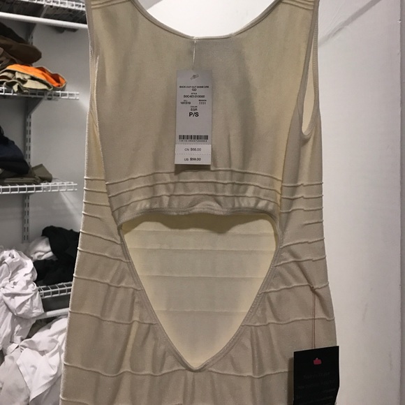 NWT BEBE BODYCON DRESS SMALL - Picture 3 of 4