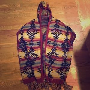 American eagle poncho