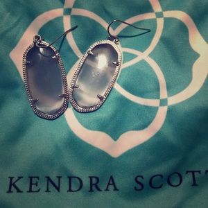 Kendra Scott silver earrings