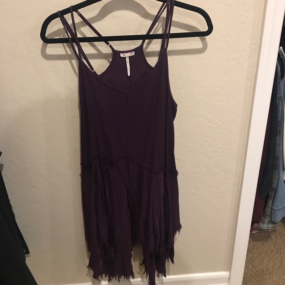 Free People Strappy Flowy Dress