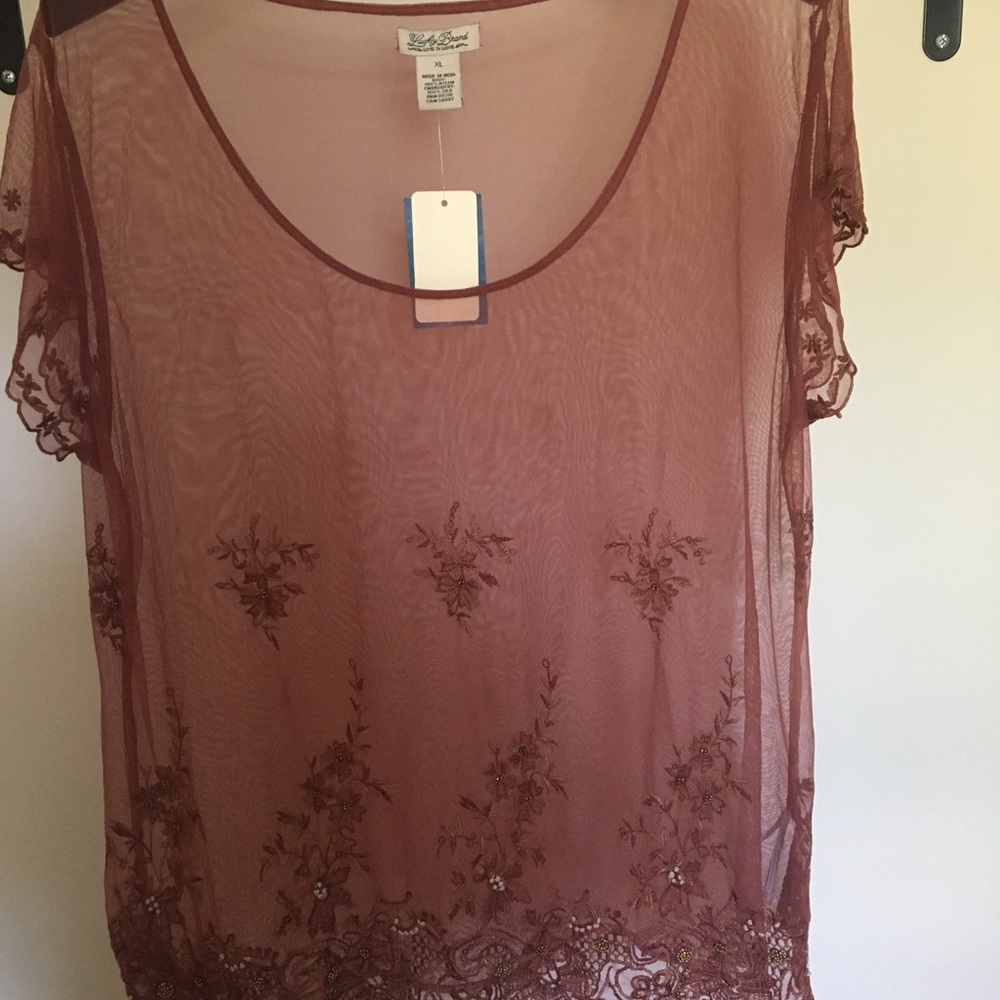 Lucky See thru Blouse